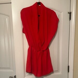 BiBi Bold Red Romper